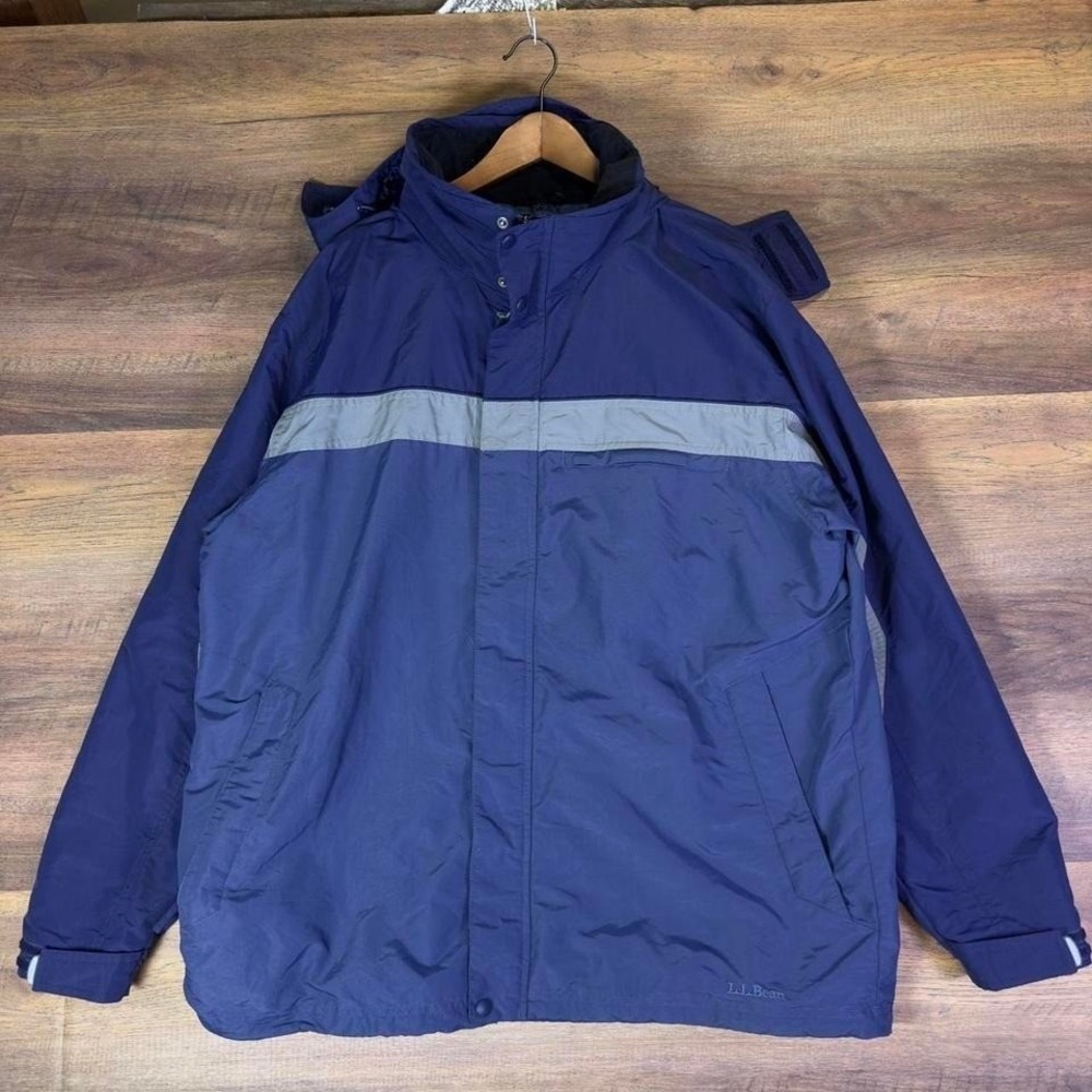 L.L. Bean Men's XL Tall Jacket Navy‎ Y2K